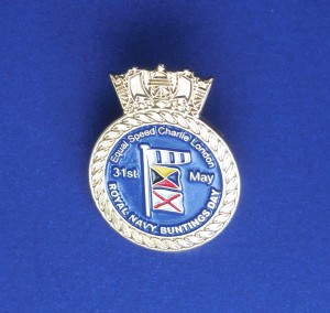 The Equal Speed Charlie London lapel badge