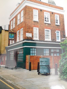 Father Basil Jellicoe's pub, The Anchor.