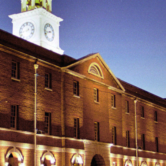 homepage_large_National_Museum_of_Royal_Navy_Portsmouth_building_image_at_night